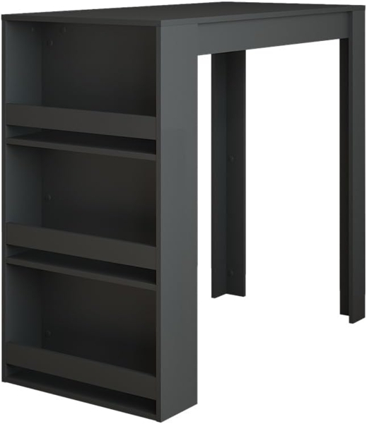 Bartisch Repose Anthrazit 57 x 117 cm Vicco