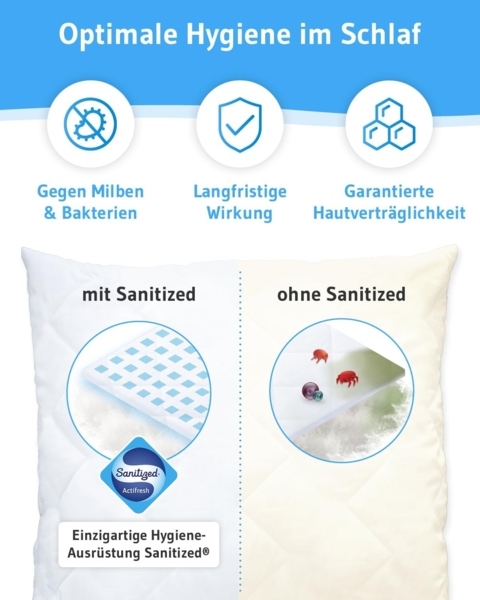 VERDA Kopfkissen Neu 60 x 60 cm Bild 3