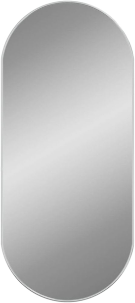 vidaXL Wandspiegel Silbern 100x45 cm Oval 348194