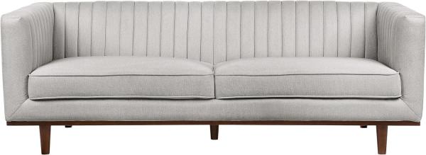 3 Sitzer Sofa SKAULE Hellgrau