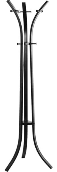 HAKU Möbel Garderobenständer, Metall, schwarz, Ø 45 x H 177 cm