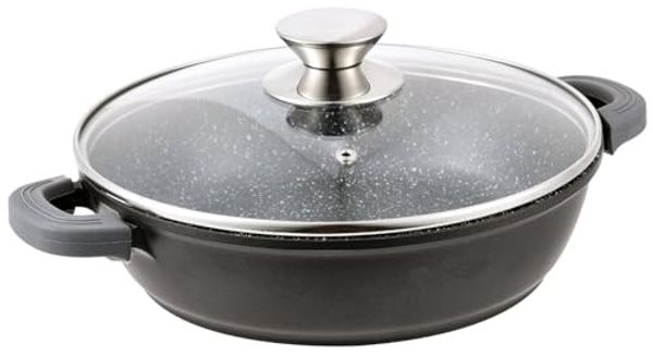 28 cm Schmorpfanne Bräter Bratpfanne Servierpfanne Schmortopf Schmorkasserolle