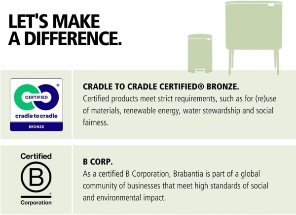 Abfalleimer Bo Touch Bin 36l Grau Bild 9