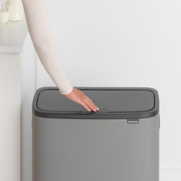 Abfalleimer Bo Touch Bin 36l Grau Bild 5