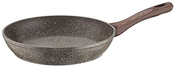 PINTINOX Bratpfanne Chalet, Aluminium, Stein-Optik, Induktionsgeeignet