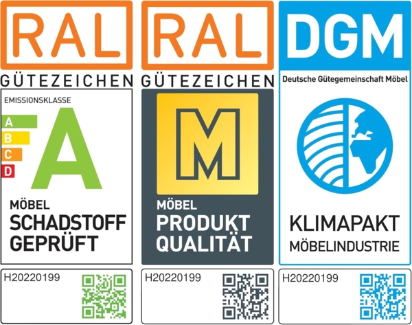 Cavadore Ecksofa Puccino mit Federkern, verstellbarer Rückenlehne und 2 Kopfstützen / Sofa gleichschenklig in L-Form im Landhaus-Design / 276 x 86 x 271 cm / Mikrofaser braun Bild 6