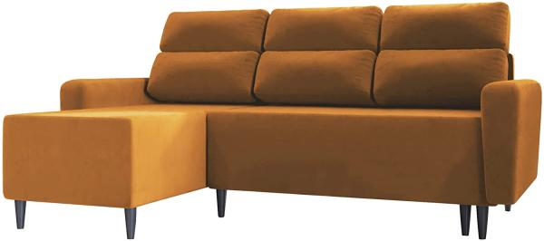 Ecksofa Hurma (Farbe: Manila 31, Seite: Links)