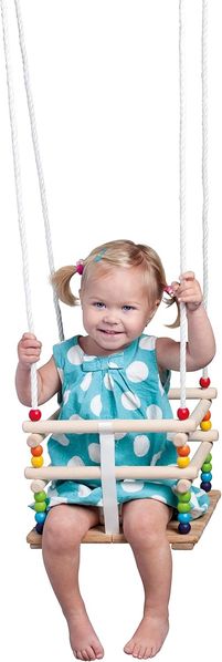 Woodyland 102110315 Schaukel, Mehrfarbig, 3-5 Jahre