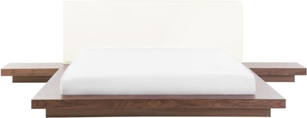 Wasserbett Holzfarbton 160x200 cm ZEN