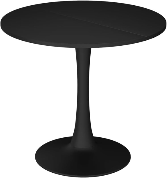 Esstisch Carl Schwarz 80 x 80 cm Vicco