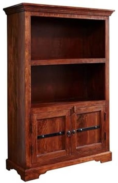 Regal Akazie 98x40x148 nougat lackiert OXFORD #1006