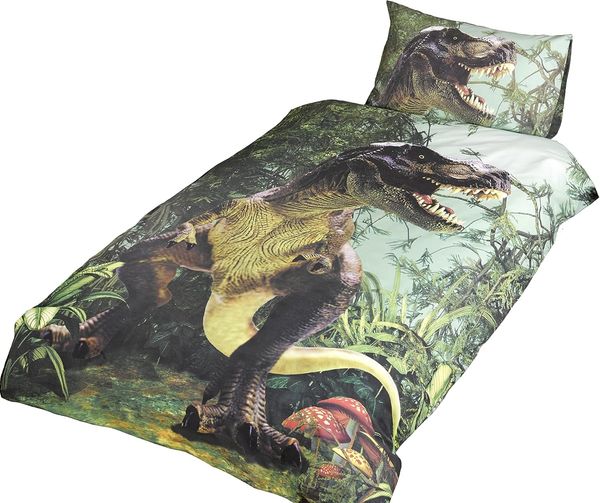 T-Rex Dinosaurier Bettwäsche
