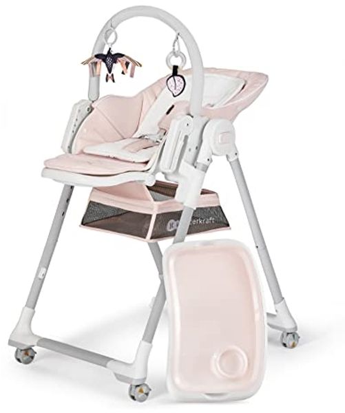 KINDERKRAFT highchair LASTREE pink KHLAST00PNK0000