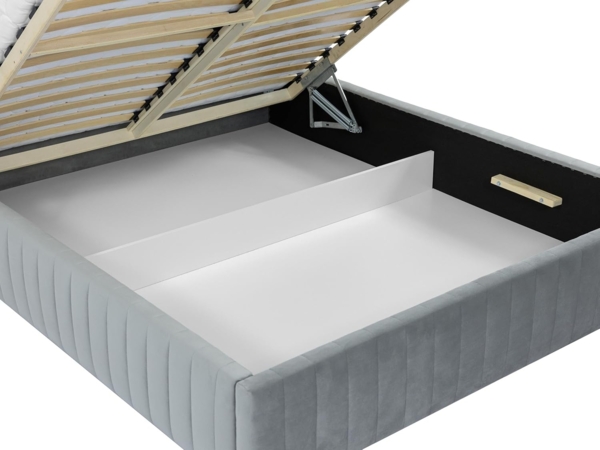 mirjan24 Polsterbett mit Bettkasten Cizron, Doppelbett , orange, 180x200 cm Bild 6