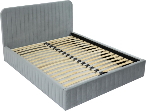 mirjan24 Polsterbett mit Bettkasten Cizron, Doppelbett , orange, 180x200 cm Bild 4