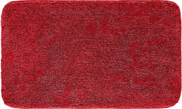 GRUND MELANGE Badematte 70 x 120 cm, Rot