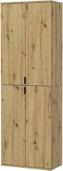 Garderobenschrank Line-Up in Eiche 61 x 193 cm