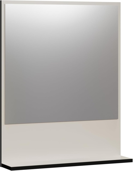Badezimmer Spiegel Bliss in grau 60 cm
