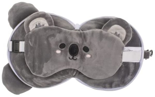 Plüsch Reisekissen für Kinder mit Augenmaske verschiedene Ausführungen 2in1 Koala Bild 5