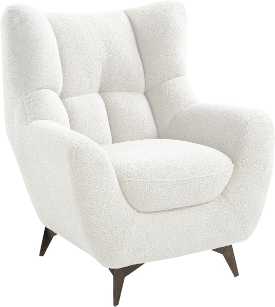 ATLANTIC Home Collection Sessel Armlehnensessel Polstersessel Teddystoff Shawn