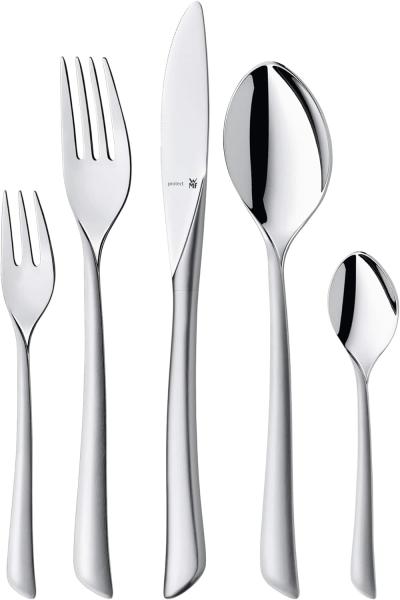 WMF Virginia Besteck-Set, 30-teilig, Edelstahl silber