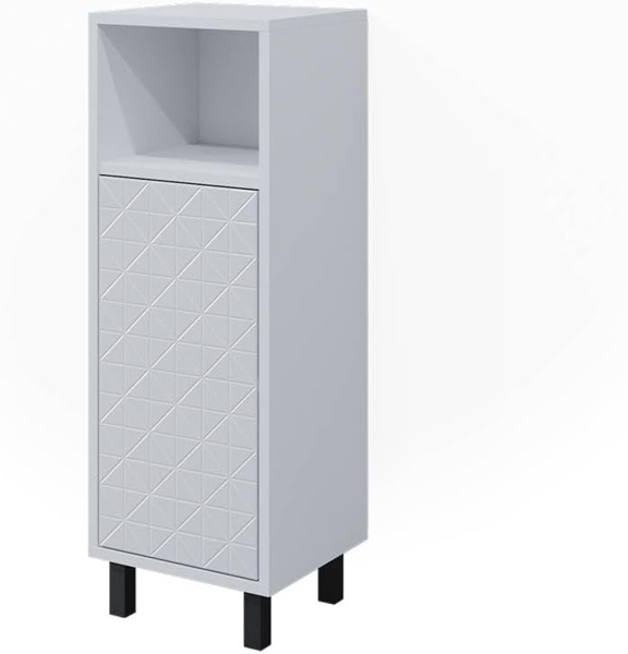 Midischrank Agasta Weiß 30 x 87.2 cm Vicco