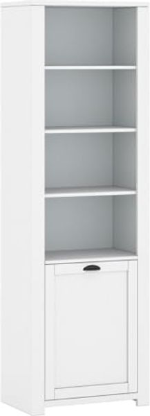 Bücherregal Standregal Mons 63x40x199cm Alaska weiß matt MDF