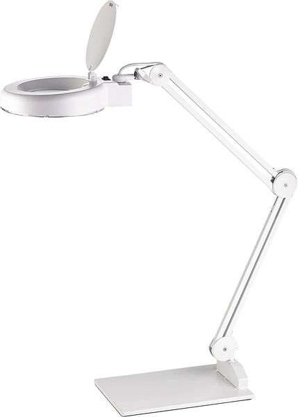 Alco Lupenleuchte LED 9225 mit Standfuß weiß