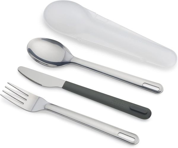 Joseph Joseph Besteck-Set Reisebesteck Set GoEat, Edelstahl, Kunststoff, Besteck-Set