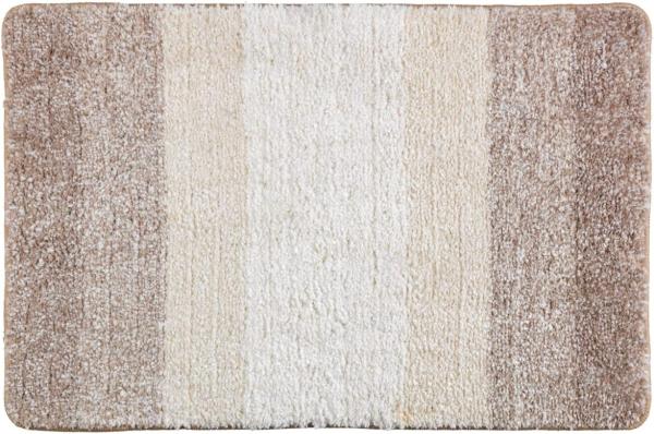 Badteppich LUSO, Mikropolyester, 90 x 60 cm, WENKO, Beige