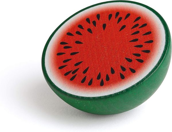 Erzi 12340 Melone, halb, Kaufladenartikel