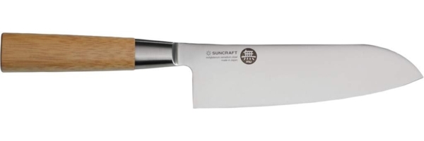 Suncraft "MU" Messer Collection Santoku 16,7 cm MU-03