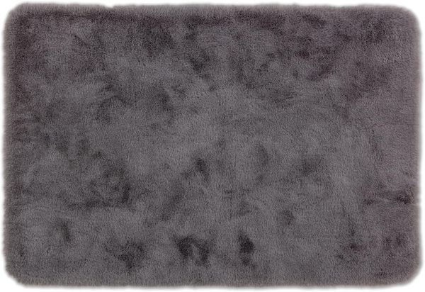 SCHÖNER WOHNEN-Kollektion Badematte Bali, Höhe 29 mm, rutschhemmend beschichtet, fußbodenheizungsgeeignet, Polyester, rechteckig, Fell Haptik, kuschelig, Badezimmerteppich, waschbar