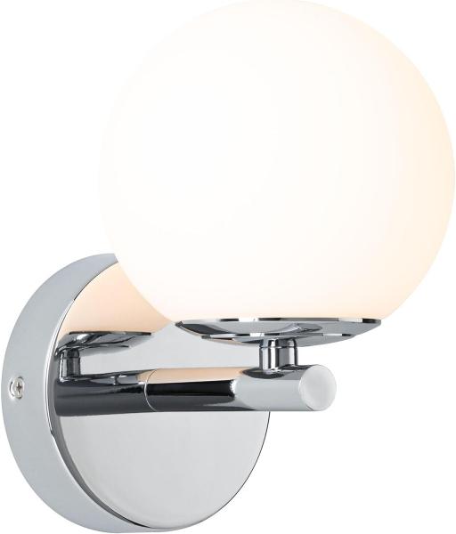 Paulmann 71067 Selection Bathroom LED Wandleuchte Gove 12cm Chrom Satin 3000K IP44