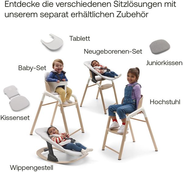 Bugaboo Hochstuhl Giraffe Schwarz Bild 5