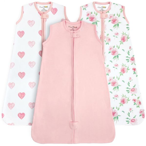 Mama Cheetah Baby Schlafsack, 0.5 TOG 100% Bio-Baumwolle, Ideal für den Sommer, Sommerschlafsack für Jungen und Mädchen, XL (18-24 Monat)