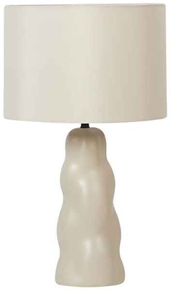 Tischleuchte VILAR Keramik Beige