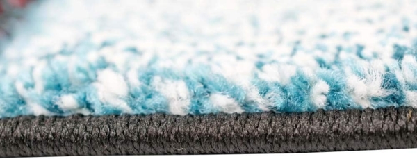 Carpetia Teppich Teppich modern Teppich Wohnzimmer Karo bunt gelb rot blau grün, rechteckig, Höhe: 13 mm Bild 5