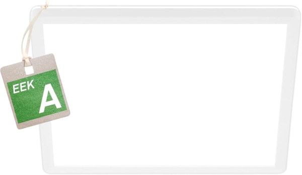 BRILONER - LED Deckenleuchte Effizienzklasse A, ca. 50.000h Licht, 11W bei 2400lm, LED Panel flach, helle energiesparende Deckenlampe Wohnzimmer, Küchenlampe, Wohnzimmerlampe 29 x 29 x 3 cm, Weiß