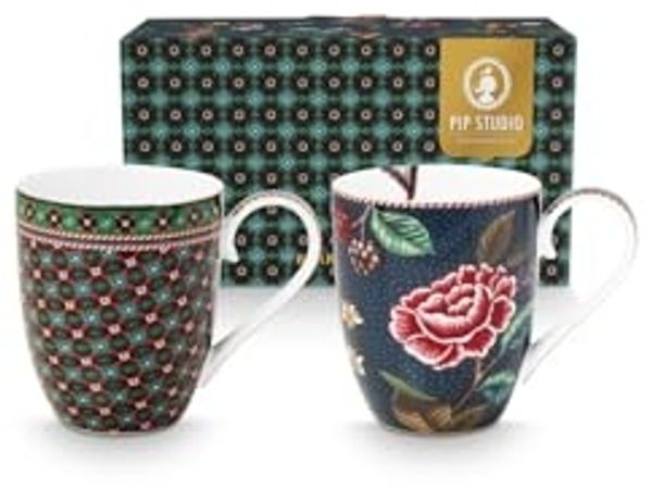 PIP Studio Set/2 Mug BerryBlues 450ml