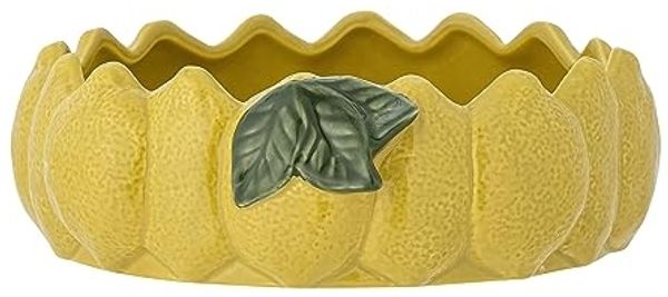 CREATIVE COLLECTION Limone Schale Gelb Steingut
