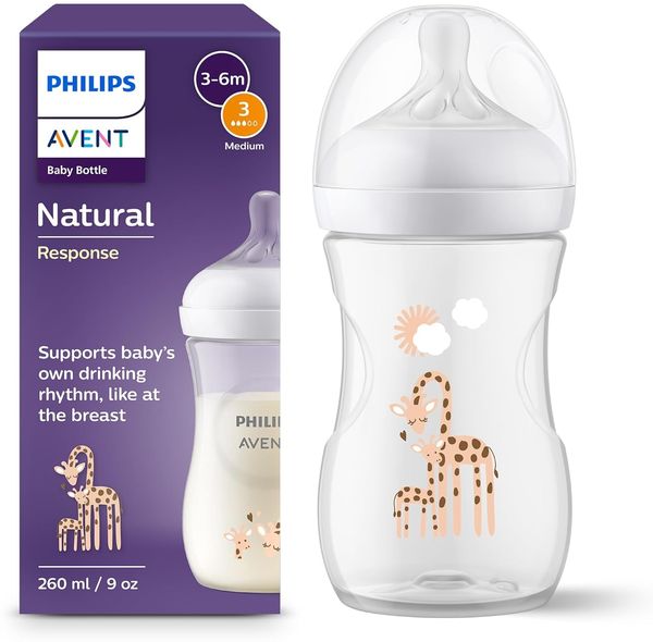 Philips Avent Natural Flasche - 260 ml - Giraffe T