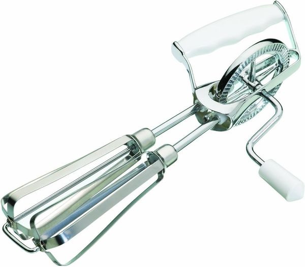 Kitchen Craft Rotierender Schneebesen mit seitlicher Kurbel