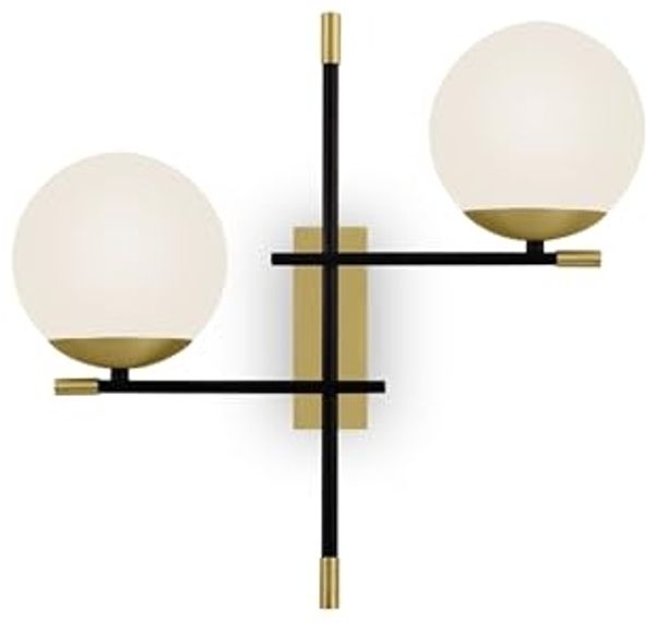Maytoni Wandleuchte Nostalgia 2-flammig gold weiß