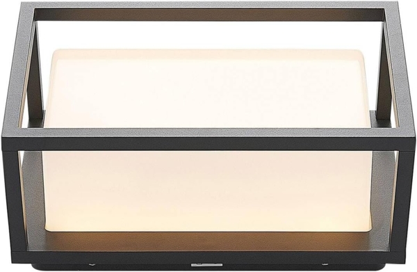 Lucande Außen-Wandleuchte Ilirian, LED 13,3 W gesamt, warmweiß