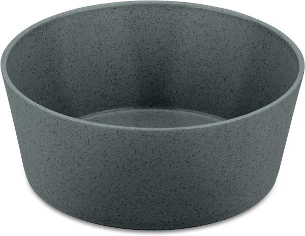 Koziol Schale Connect M, Schüssel, Schale, Bowl, Thermoplastischer Kunststoff, Organic Deep Grey, 890 ml, 3171673