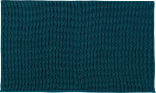 Gözze Badematte Chenille, Höhe 15 mm, rutschhemmend beschichtet, fußbodenheizungsgeeignet, Polyester, rechteckig, Badteppich, Uni Farben, besonders weich durch Microfaser, waschbar