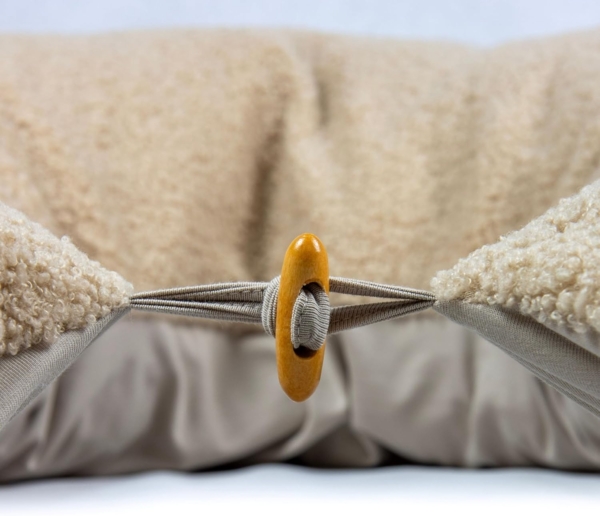 sei Design Stillkissenbezug 100% Baumwolle passend für Stillkissen XXL, Bezug für Schwangerschaftskissen, Seitenschläferkissen 190x30 cm, mit Reißverschluss, waschbar und Schadstoffgeprüft Bild 6