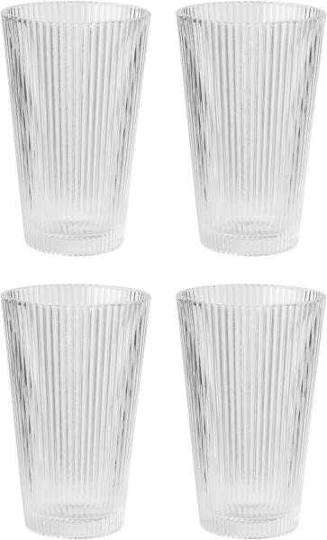 Stelton Pilastro Trinkgläser 0,35 L 4 St clear