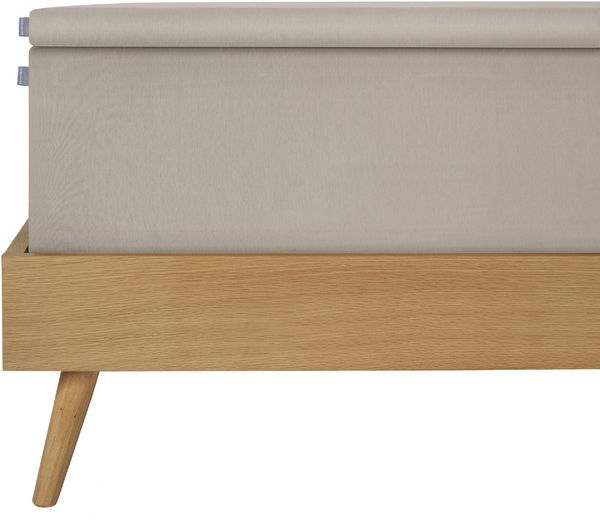 Schiesser Topperspannbettlaken Flexi - 95/5 - 180 x 200 cm - Helltaupe